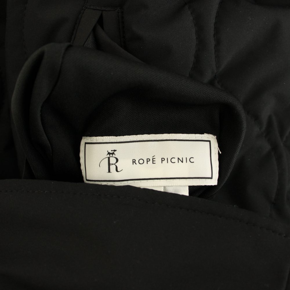 【中古】ロペピクニック ROPE Picnic キルティングコート 中綿 フード ロング 38 黒 ブラック /HN レディース 【ベクトル 古着】 260205 vectorpremium-18872227 ブランド古着ベクトルプレミアム店 サンプル画像3