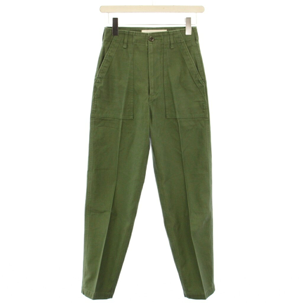 Rakuten - 【中古】シンゾーン Shinzone ベイカーパンツ BAKER PANTS ジップフライ 32 カーキ 15AMSPA18 /TK レディース 【ベクトル 古着】 260209
