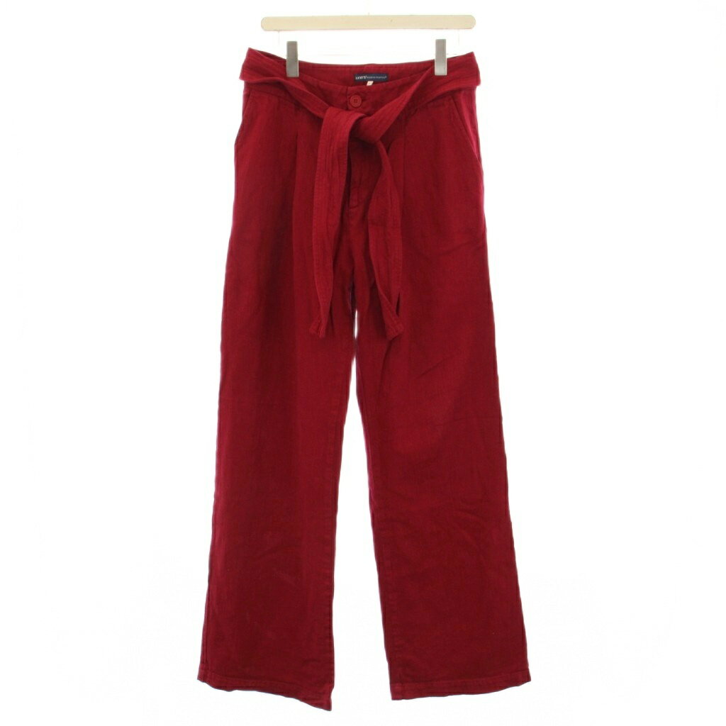 【中古】リーバイス Levi's MADE&CRAFTED デニムパンツ ジーンズ ジップフライ M 赤 /BM レディース 【ベクトル 古着】 260212