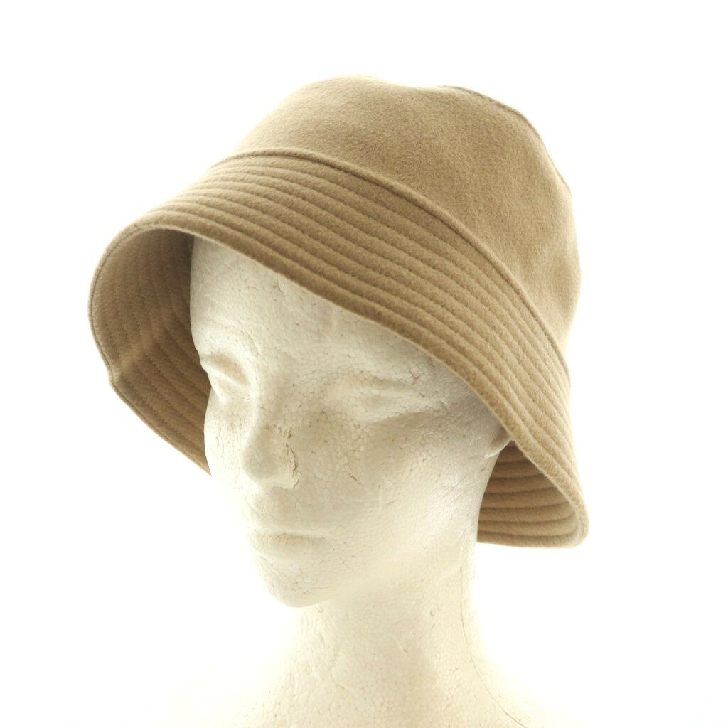 【中古】Sマックスマーラ 'S Max Mara 22AW バケットハット 帽子 ウール 56cm ベージュ 957601296 /MI レディース 【ベクトル 古着】 260209