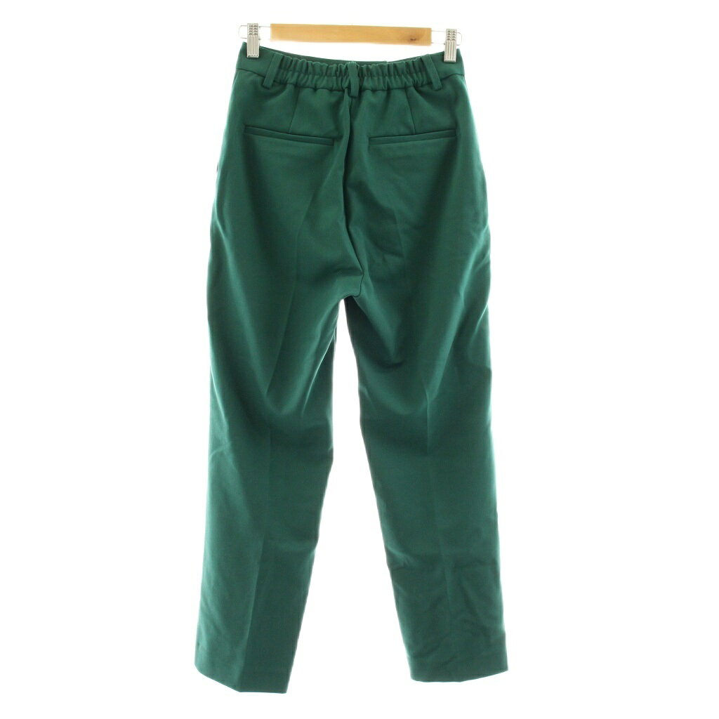【中古】ミラオーウェン Mila Owen 22AW テーパードパンツ ジップフライ 0 緑 グリーン /KU レディース 【ベクトル 古着】 260216 vectorpremium-18895517 ブランド古着ベクトルプレミアム店 サンプル画像2