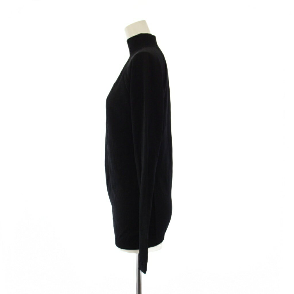 【中古】イッセイミヤケ ISSEY MIYAKE 132 5. DARTED KNIT ニット セーター 長袖 ハイネック 2 黒 IL53KN702 /KH 【ベクトル 古着】 260214