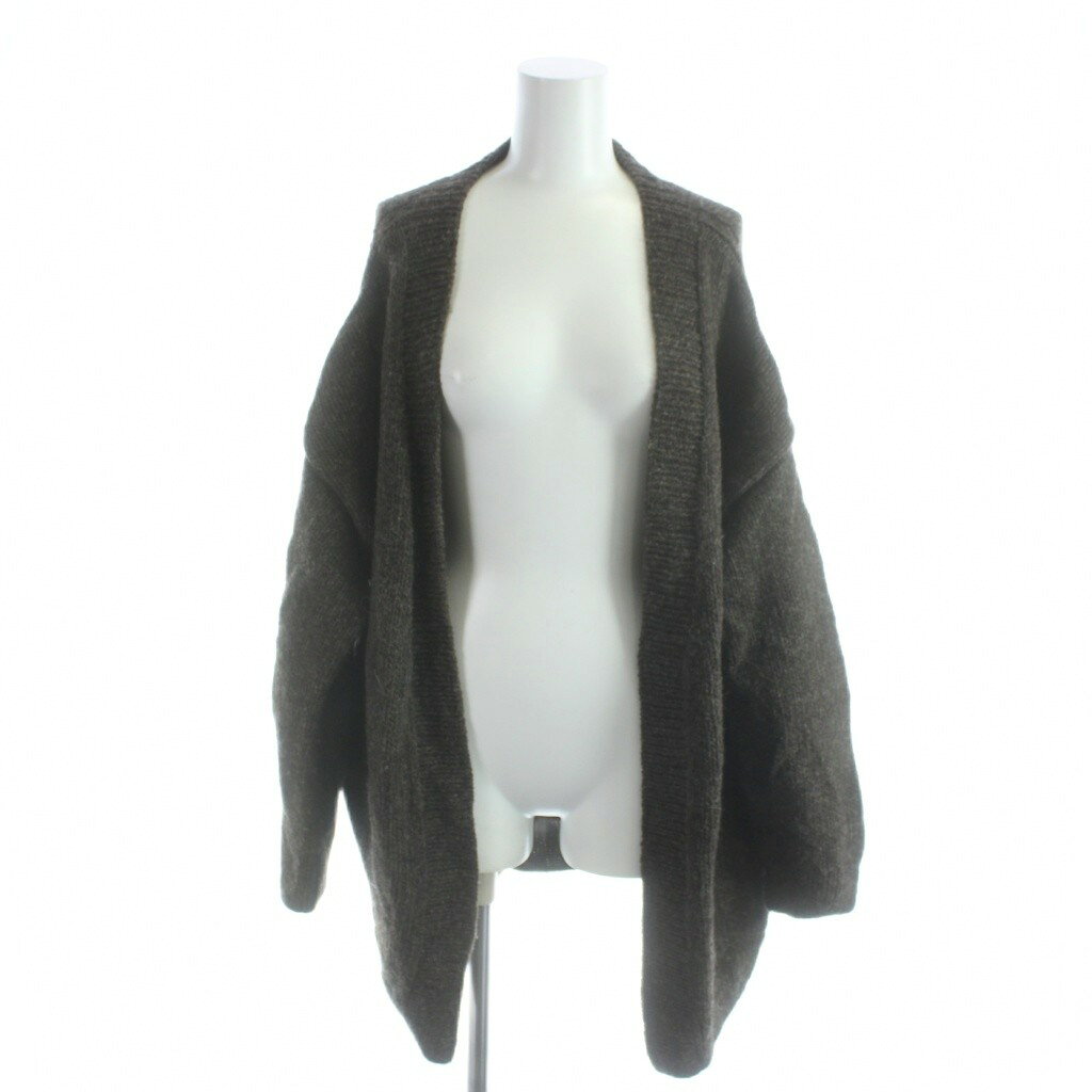 中古 アーバンリサーチ ドアーズ URBAN RESEARCH DOORS 22AW ペルーニットカーディガン 毛 M …