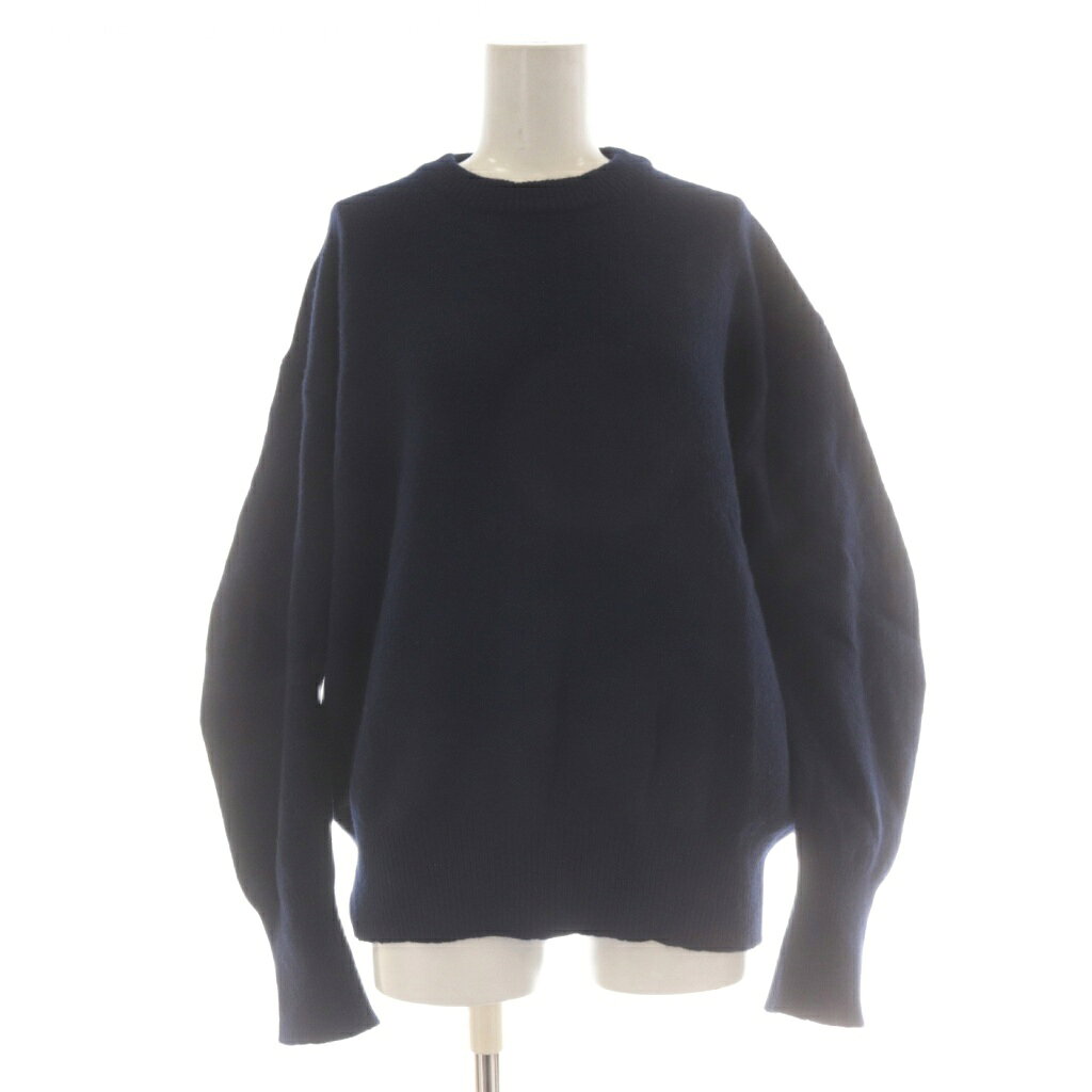 樂天商城 - 【中古】ジャーナルスタンダード レリューム JOURNAL STANDARD relume ニット セーター F ウール混 紺 ネイビー /AU レディース 【ベクトル 古着】 260227