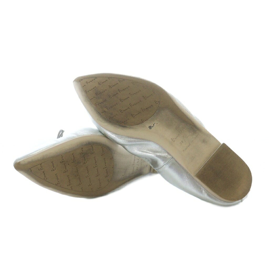 【中古】エマフランシス Emma Fransic バレエシューズ パンプス フラットヒール ポ...