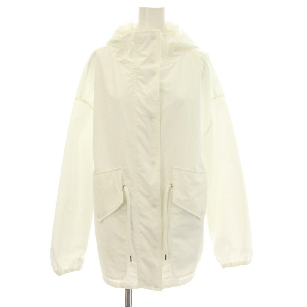 Other Jackets Jumpers - 【中古】ヘルノ HERNO マウンテンパーカー ジャケット フーディ 42 白 GI000156D-19339 /KH レディース 【ベクトル 古着】 260226