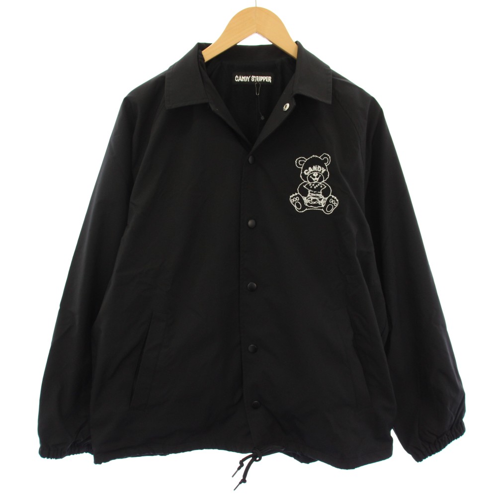 【中古】未使用品 キャンディストリッパー Candy Stripper 24AW FREAK OUT COACH コーチジャケット ブルゾン 2 黒 1249104 /TK レディース 【ベクトル 古着】 260306