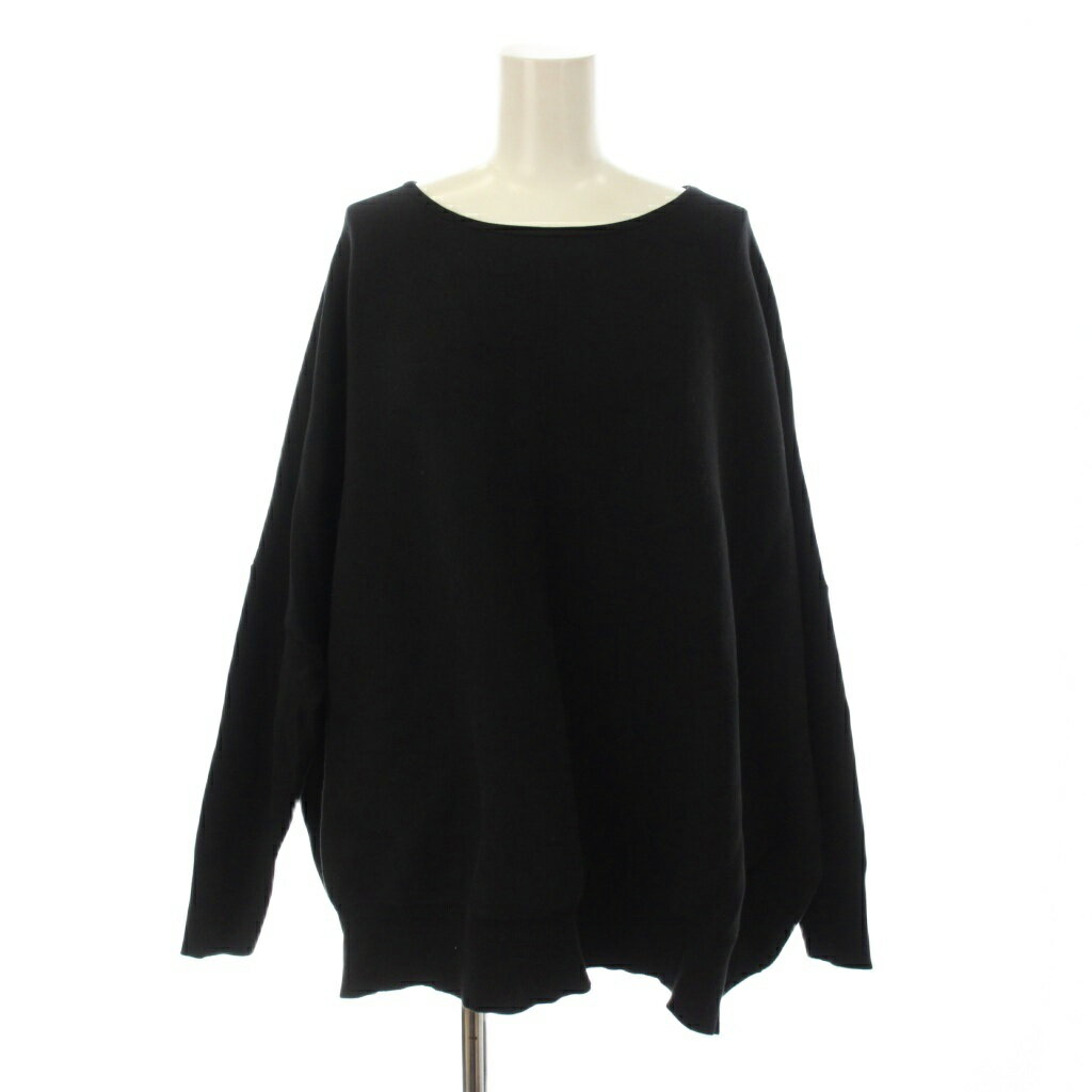 Garments - 【中古】バンヤードストーム BARNYARDSTORM カットソー F 黒 長袖 ビッグシルエット ボートネック /JP レディース 【ベクトル 古着】 260307