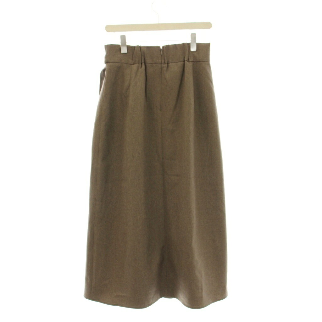 【中古】ロペピクニック ROPE Picnic 25AW スカート L 茶 ベルト付き タック入り フレア ロング丈 /JP レディース 【ベクトル 古着】 260308 vectorpremium-18941583 ブランド古着ベクトルプレミアム店 サンプル画像2
