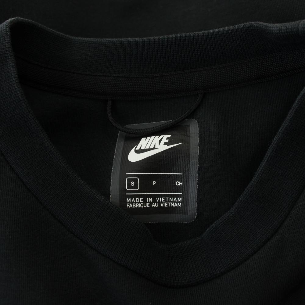 【中古】ナイキ NIKE テックフリース トレーナー S 黒 長袖 クルーネック ジッパーポケット /JP メンズ 【ベクトル 古着】 260310 3