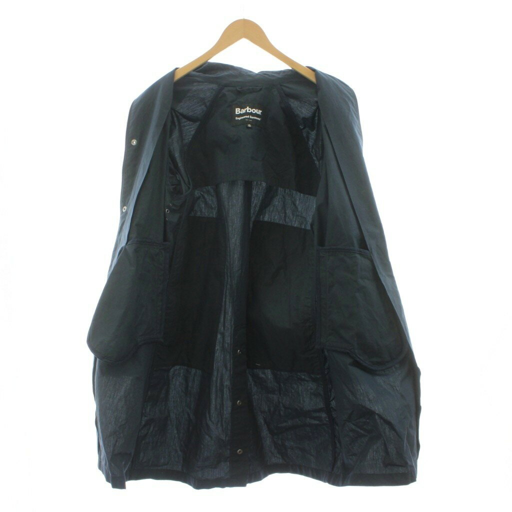 【中古】バブアー Barbour ENGINEERED GARMENTS South Jacket サウスジャケット ステンカラー ロング XS 紺 ネイビー 1901108 /KU メンズ 【ベクトル 古着】 260313 3