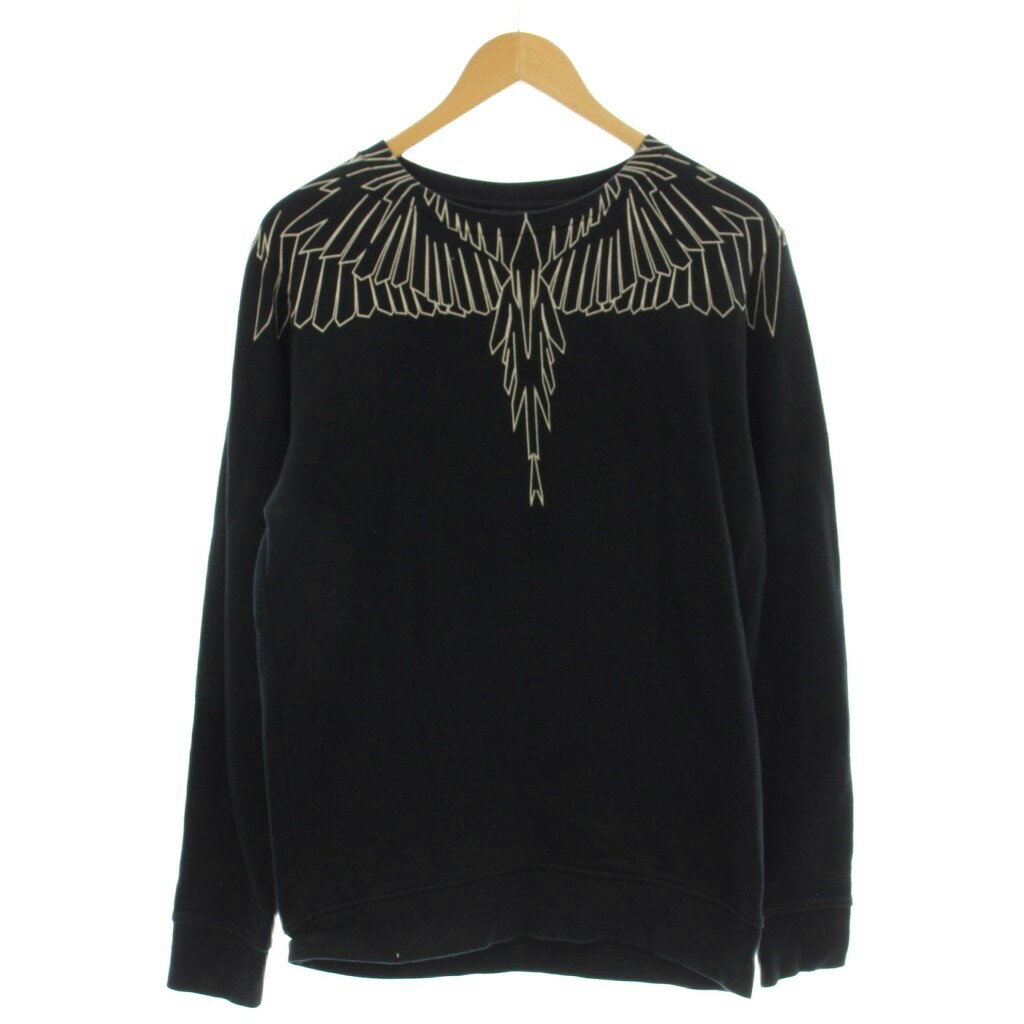 【中古】マルセロブロン MARCELO BURLON スウェット トレーナー XS 黒 ブラック /☆G 【ベクトル 古着】 260312表記サイズXS実寸サイズ肩幅：43cm　身幅：48cm　袖丈：64cm　着丈：66cm　　素材綿色黒 ブラック状態全体的に使用感、色あせ毛羽立ちがございます。 ※全体的に中古品としての使用感とダメージがありますが、通常使用には支障のない商品です。 掲載写真や記載内容をご確認いただき、ご理解の上ご購入ください。商品のお問い合わせの回答を休止しております。＊各商品ページの商品詳細等をご確認の上ご購入ください。【中古】マルセロブロン MARCELO BURLON スウェット トレーナー XS 黒 ブラック /☆G 【ベクトル 古着】 260312状態ランク　”B”詳細については、下記および「状態ランクについて」ページをご覧ください。未使用・新品の商品ほぼ新品同様の商品使用感が少なく、かなり状態の良い商品使用感はあるが、傷や汚れの少ない商品使用感の他、傷や汚れが見られる商品かなり大きな傷みがある難あり商品※S〜CランクはUSED品となりますので、使用感をご理解の上でご入札下さい。状態ランクについてinformation表記サイズXS実寸サイズ肩幅：43cm　身幅：48cm　袖丈：64cm　着丈：66cm　　素材綿色黒 ブラック状態全体的に使用感、色あせ毛羽立ちがございます。 ※全体的に中古品としての使用感とダメージがありますが、通常使用には支障のない商品です。 掲載写真や記載内容をご確認いただき、ご理解の上ご購入ください。商品のお問い合わせの回答を休止しております。＊各商品ページの商品詳細等をご確認の上ご購入ください。本商品は一点物です他サイトや店舗にて販売している商品です。多少のお時間差にて欠品になることもございます。予めご了承頂ますようお願い致します。ベクトル・サイズガイドはこちらこの商品と同じブランドの商品を見る