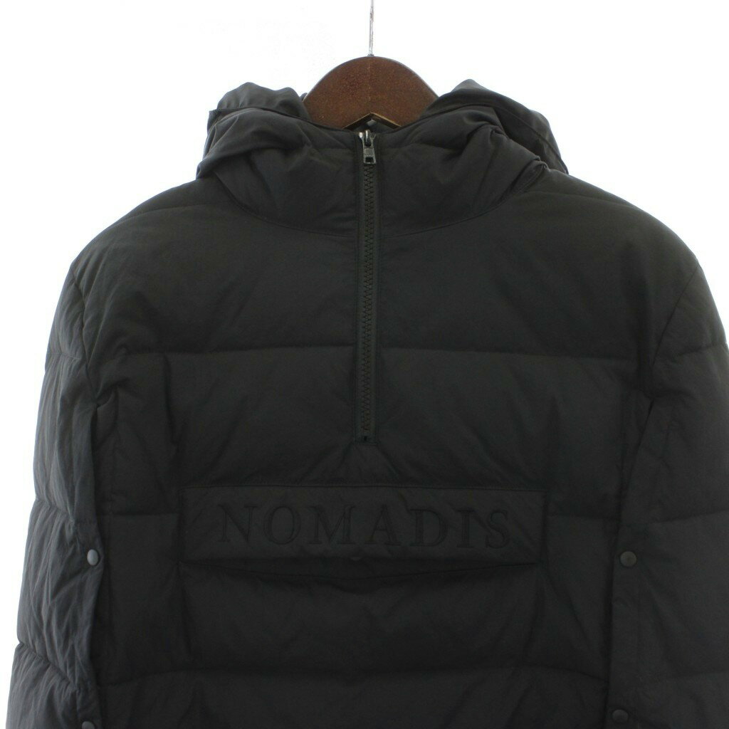 【中古】ノマディス NOMADIS ×UNITED ARROWS 23AW 中綿 ポンチョ FREE 黒 ブラック 袖無し 無地 ハーフジップ N508-00-09 /GG レディース 【ベクトル 古着】 260314 3
