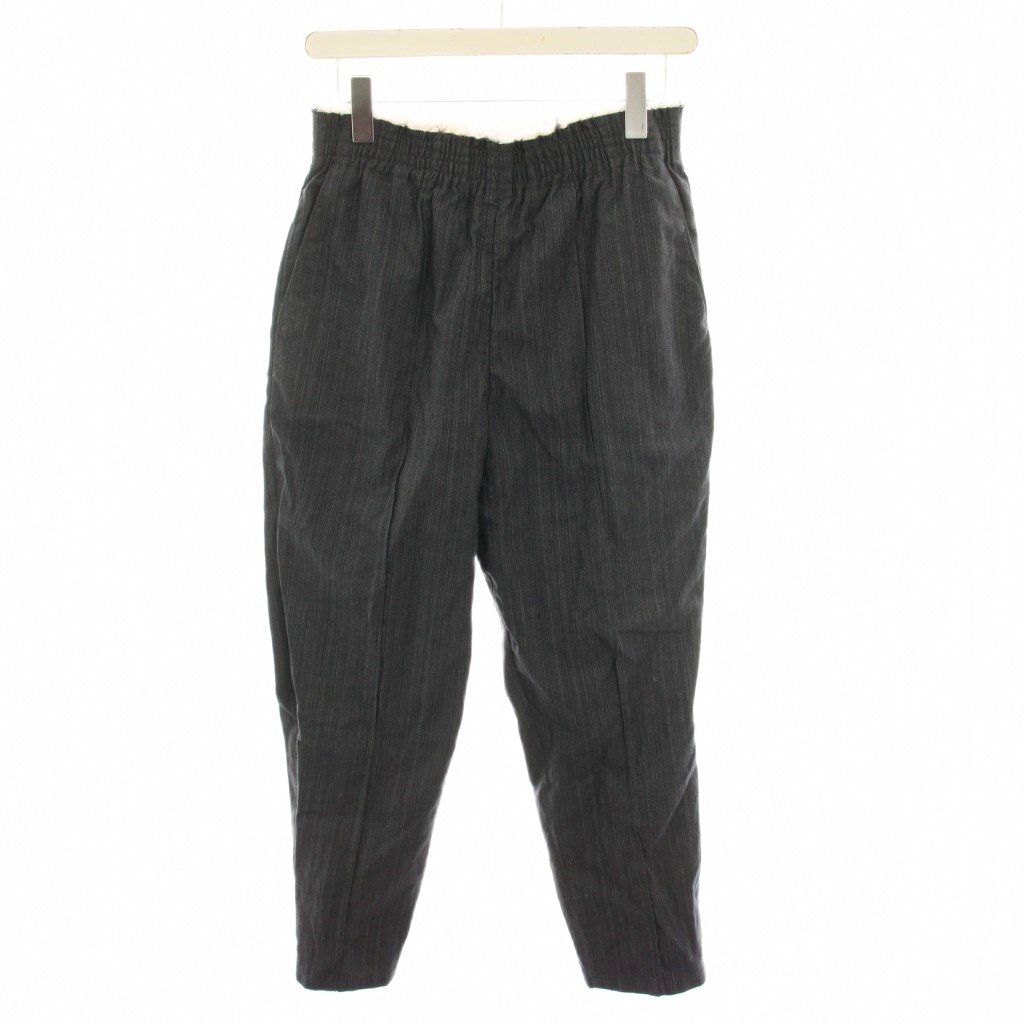 Rakuten - 【中古】カミエル フォートへンス CAMIEL FORTGENS グランドマパンツ GRANDMA PANTS テーパードパンツ イージーパンツ ウエストゴム S グレー 016 /YT レディース 【ベクトル 古着】 260313