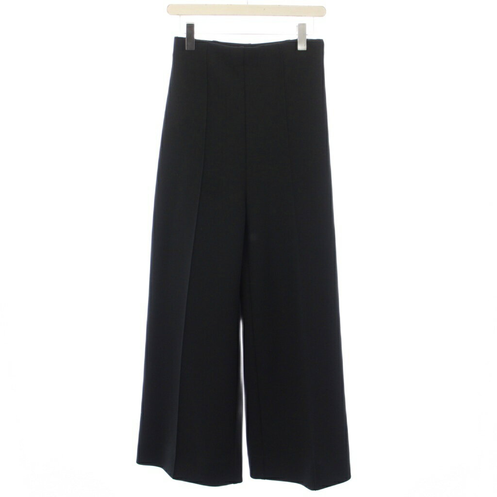 ヨリ yori シロコン shirocon ハイウエストハイストレッチパンツ イージーパンツ スラックス 38 黒 SC12-24003SP /TK レディース  260320