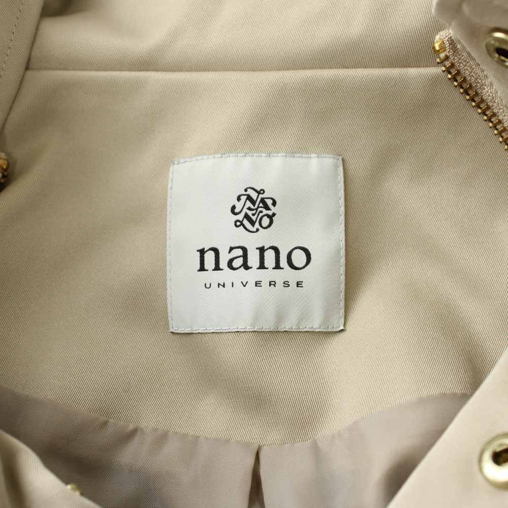 【中古】ナノユニバース nano universe ジップアップパーカー 38 フード付き 長袖 ポケット付き /GP レディース 【ベクトル 古着】 260323 vectorpremium-18983979 ブランド古着ベクトルプレミアム店 サンプル画像3