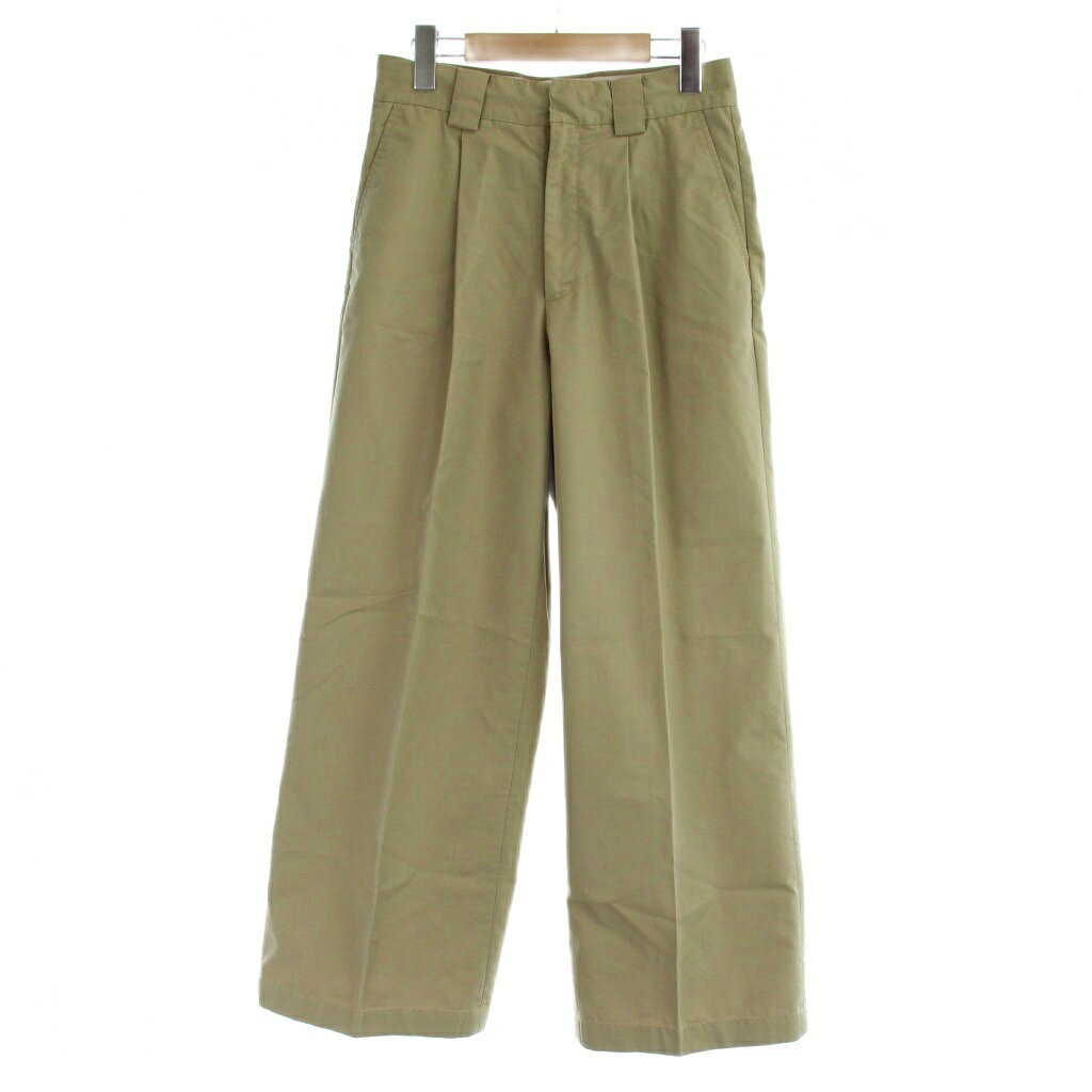 【中古】ミラオーウェン Mila Owen 24SS 太ベルトルーズフィットチノパンツ 0 ベージュ 無地 ワイド フルレングス 09WFP242904 /AP レディース 【ベクトル 古着】 260326 vectorpremium-18976849 ブランド古着ベクトルプレミアム店 パッケージ画像