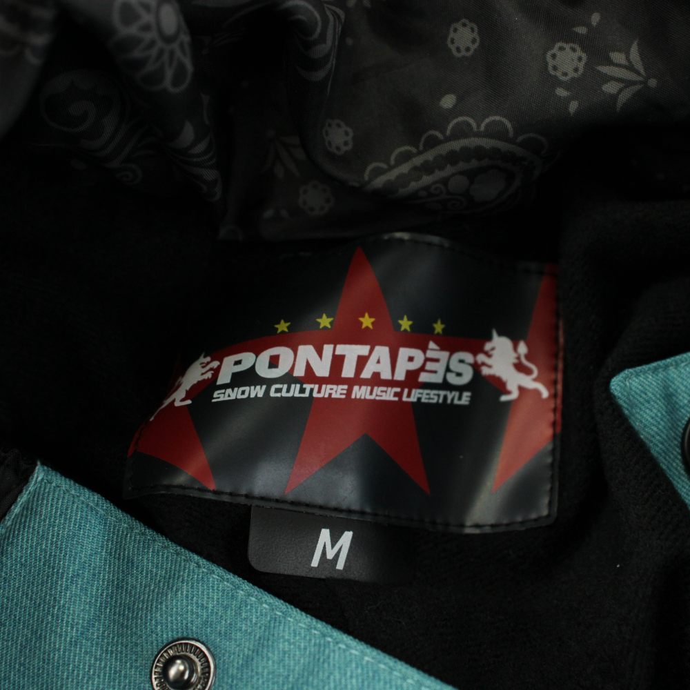 【中古】ポンタペス PONTAPES スノーボードウェア パンツ M 水色 ライトブルー /AN78 ■MA レディース 【ベクトル 古着】 260325 3