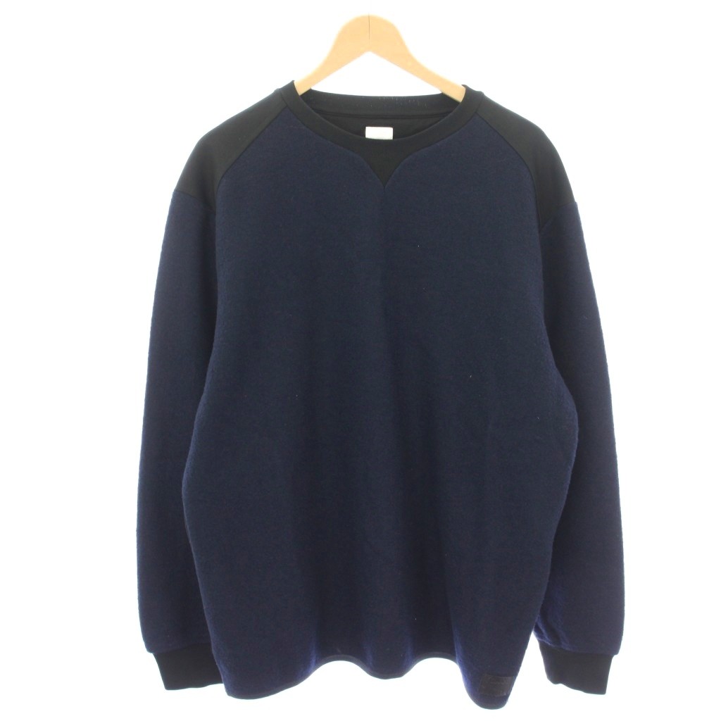 【中古】ポールスミス PAUL SMITH スウェット トレーナー ニット 長袖 異素材切替 サイドジップ ウール XL 紺 ネイビー 黒 ブラック /HN メンズ 【ベクトル 古着】 260330ブランドポールスミス PAUL SMITH表記サイズXL実寸サイズ身幅：59cm　着丈：69cm　ゆき丈：88cm　　素材前身頃 毛 ナイロン 綿 後身頃 綿 リブ部分 綿 パイピング部分 ポリエステル ポリウレタン 革ラベル 牛革色青 ブルー 黒 ブラック 状態全体的に少々毛羽立ちがありますが、その他に使用感が少なく、かなり状態の良い商品です。 ※あくまでも中古品ですので掲載写真や記載内容をご確認いただき、ご理解の上ご購入ください。備考品番なし 代理店 （株）ジョイックスコーポレーション商品のお問い合わせの回答を休止しております。＊各商品ページの商品詳細等をご確認の上ご購入ください。【中古】ポールスミス PAUL SMITH スウェット トレーナー ニット 長袖 異素材切替 サイドジップ ウール XL 紺 ネイビー 黒 ブラック /HN メンズ 【ベクトル 古着】 260330状態ランク　”A”詳細については、下記および「状態ランクについて」ページをご覧ください。未使用・新品の商品ほぼ新品同様の商品使用感が少なく、かなり状態の良い商品使用感はあるが、傷や汚れの少ない商品使用感の他、傷や汚れが見られる商品かなり大きな傷みがある難あり商品※S〜CランクはUSED品となりますので、使用感をご理解の上でご入札下さい。状態ランクについてinformationブランドポールスミス PAUL SMITH表記サイズXL実寸サイズ身幅：59cm　着丈：69cm　ゆき丈：88cm　　素材前身頃 毛 ナイロン 綿 後身頃 綿 リブ部分 綿 パイピング部分 ポリエステル ポリウレタン 革ラベル 牛革色青 ブルー 黒 ブラック 状態全体的に少々毛羽立ちがありますが、その他に使用感が少なく、かなり状態の良い商品です。 ※あくまでも中古品ですので掲載写真や記載内容をご確認いただき、ご理解の上ご購入ください。備考品番なし 代理店 （株）ジョイックスコーポレーション商品のお問い合わせの回答を休止しております。＊各商品ページの商品詳細等をご確認の上ご購入ください。本商品は一点物です他サイトや店舗にて販売している商品です。多少のお時間差にて欠品になることもございます。予めご了承頂ますようお願い致します。ベクトル・サイズガイドはこちらこの商品と同じブランドの商品を見る