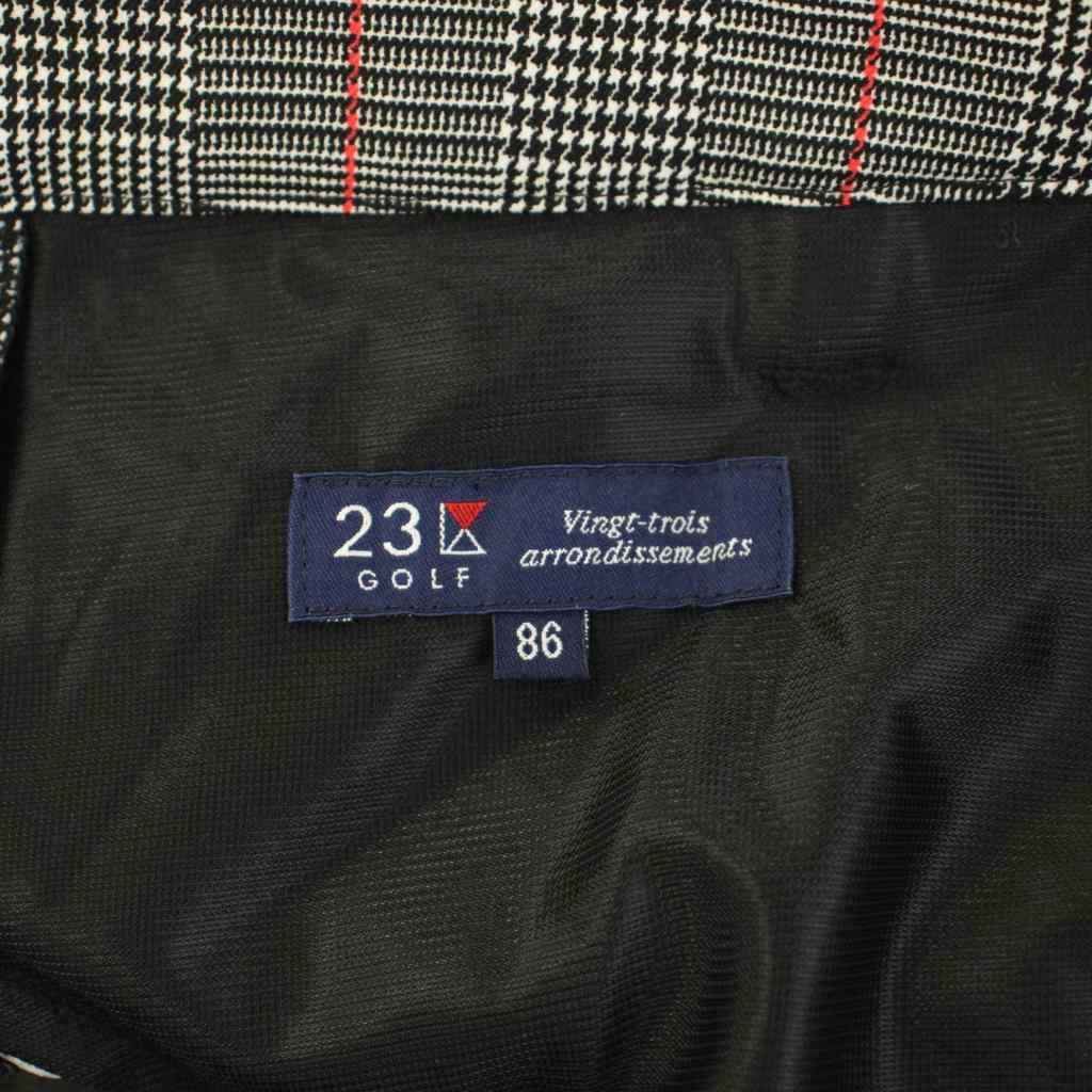 【中古】23区 オンワード樫山 パンツ スラックス 86 グレー グレンチェック柄 長ズボン /LP レディース 【ベクトル 古着】 260331 vectorpremium-19003613 ブランド古着ベクトルプレミアム店 サンプル画像3
