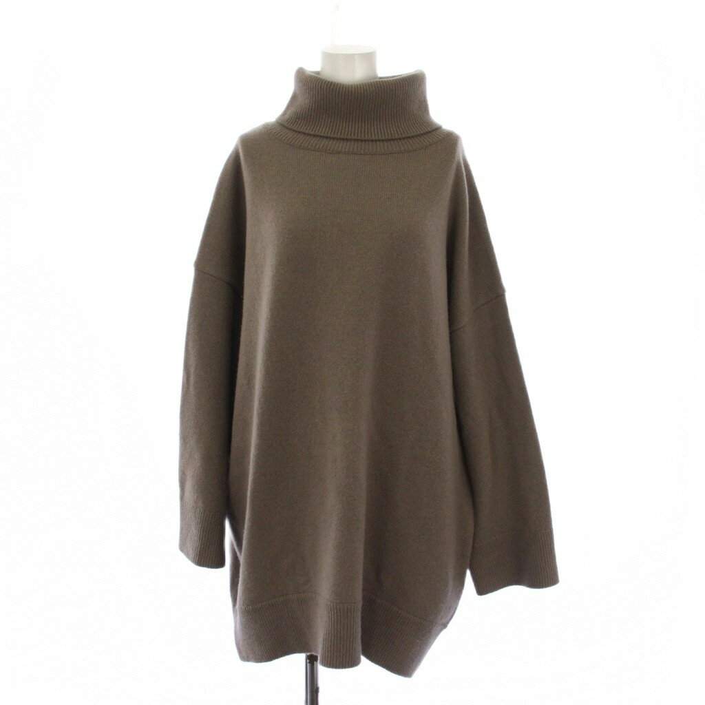 乐天商城 - 【中古】ドゥーズィエムクラス DEUXIEME CLASSE エブリデイアイライク EVERYDAY I LIKE 25AW Light タートルネック ニットワンピース ミニ丈 長袖 F 茶 25040520808030 /BM レディース 【ベクトル 古着】 260401