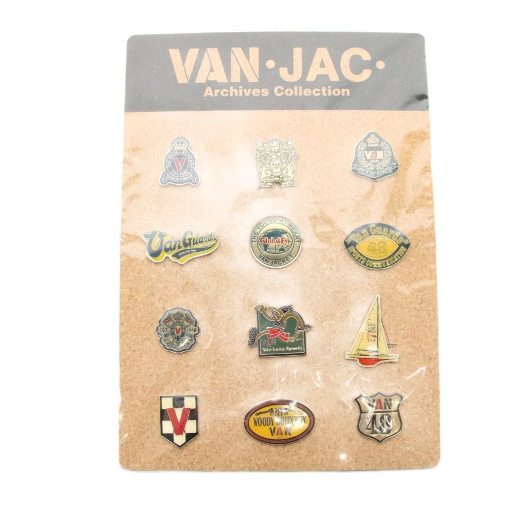 VAN ・JAC・ Arciives Coloection ピンズバッチ VAN ・JAC・ Arciives Coloection ピンズバッチ Amazon.co.jp: VAN JAC