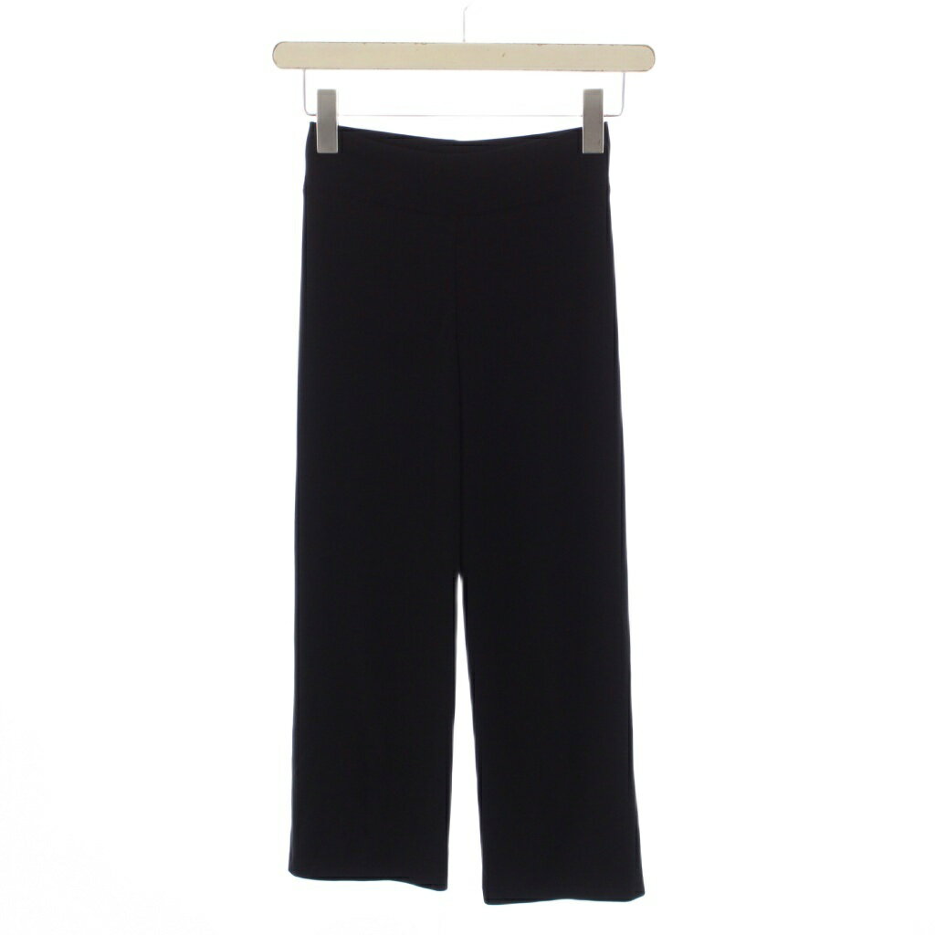 Capri Pants - 【中古】フォクシーニューヨーク FOXEY NEW YORK パンツ M 黒 ブラック 無地 イージーウエスト /LP レディース 【ベクトル 古着】 260401