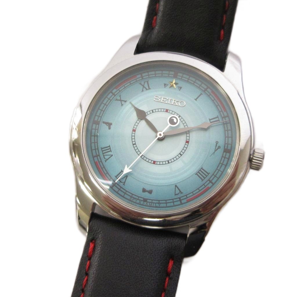 【中古】セイコー SEIKO SPY FAMILY 腕時計 クォーツ 青 ブルー 黒 ブラック 7N01-HDX0 /TK メンズ 【ベクトル 古着】 260528