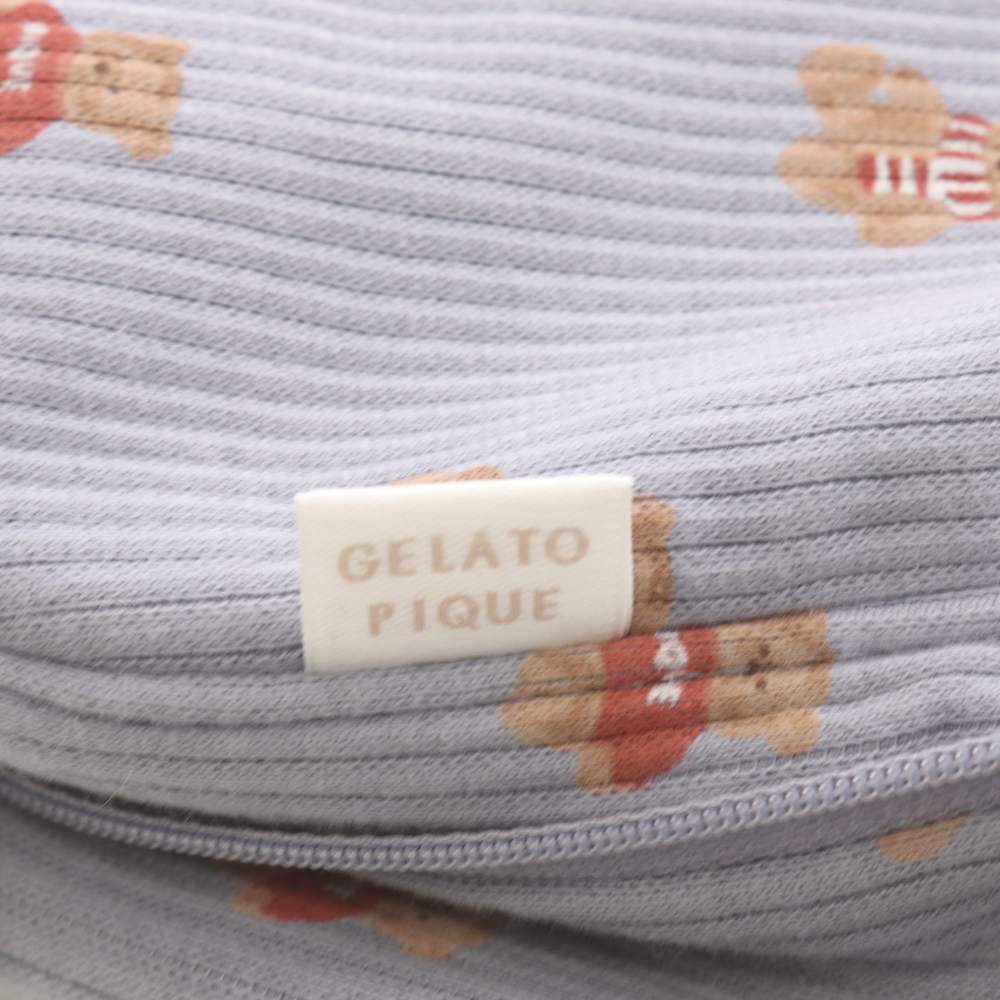 【中古】ジェラートピケ gelato pique ポーチ くま柄 水色 ライトブルー /AN37 レディース 【ベクトル 古着】 260406 3