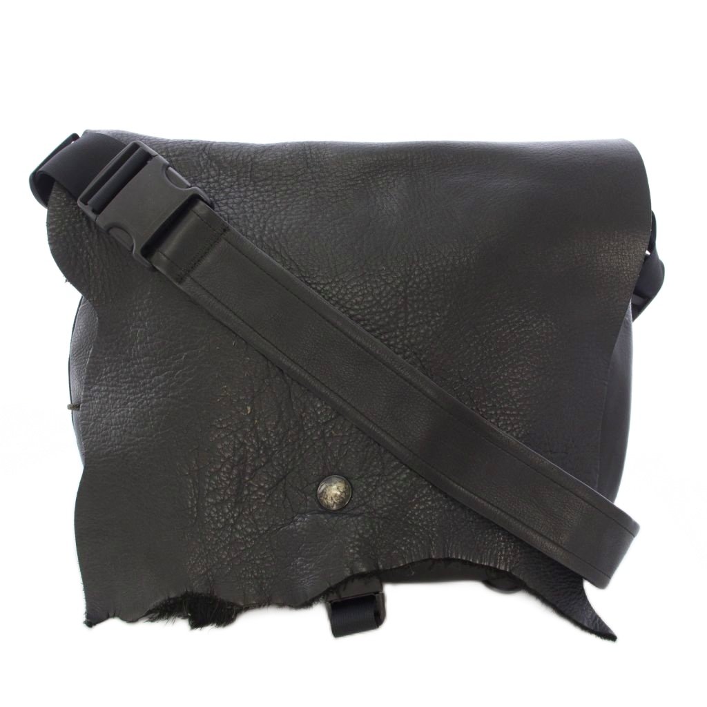 C, D, T, R, W - 【中古】バリスティクス BALLISTICS ショルダーバッグ メッセンジャー レザー 黒 /TK メンズ 【ベクトル 古着】 260409