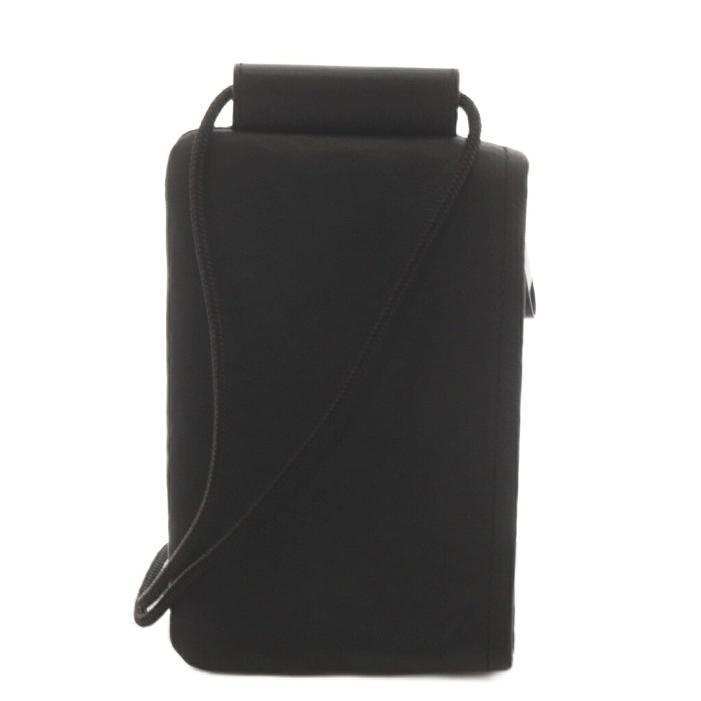 【中古】土屋鞄製造所 土屋鞄 ATTITU レザースマホショルダー 黒 ブラック /AN28 メンズ ...