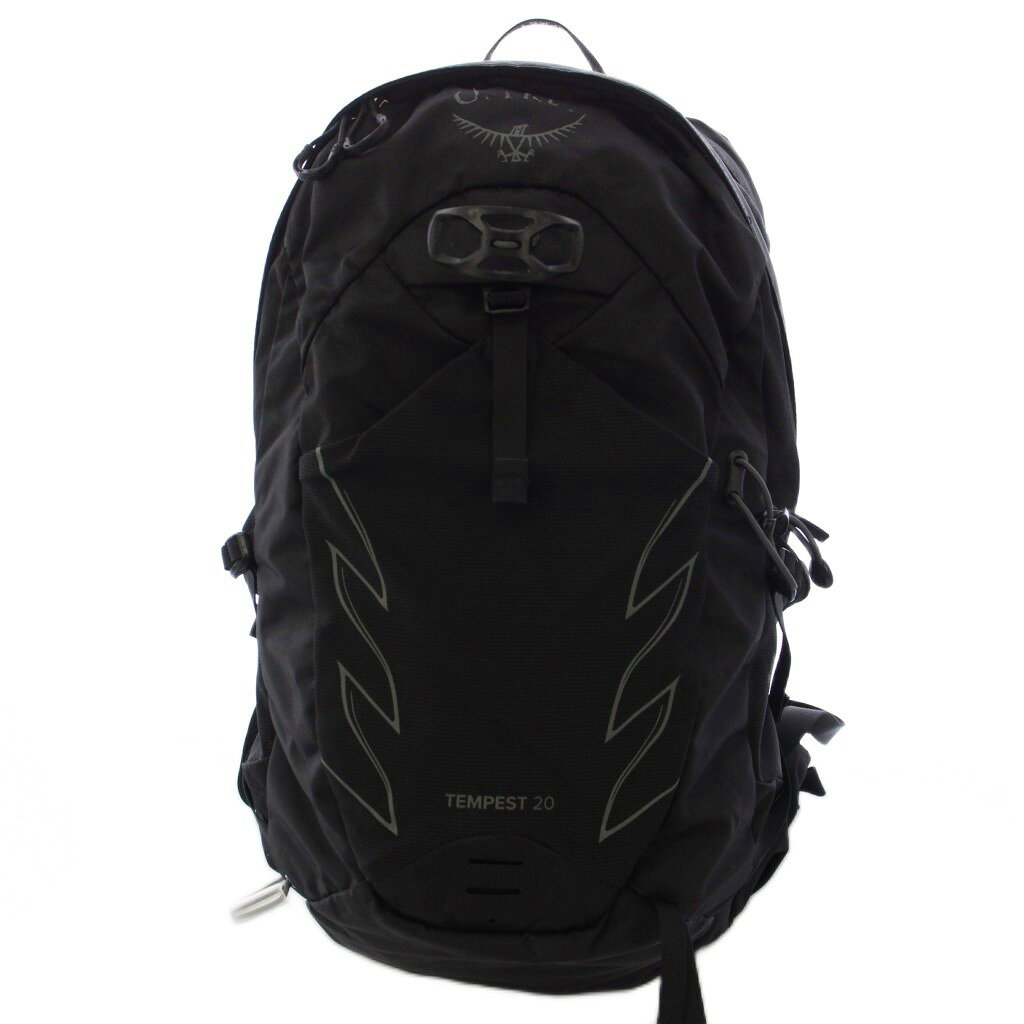 【中古】オスプレー OSPREY TEMPEST 20 リュックサック バックパック ナイロン 黒 /BM メンズ 【ベクトル 古着】 260408