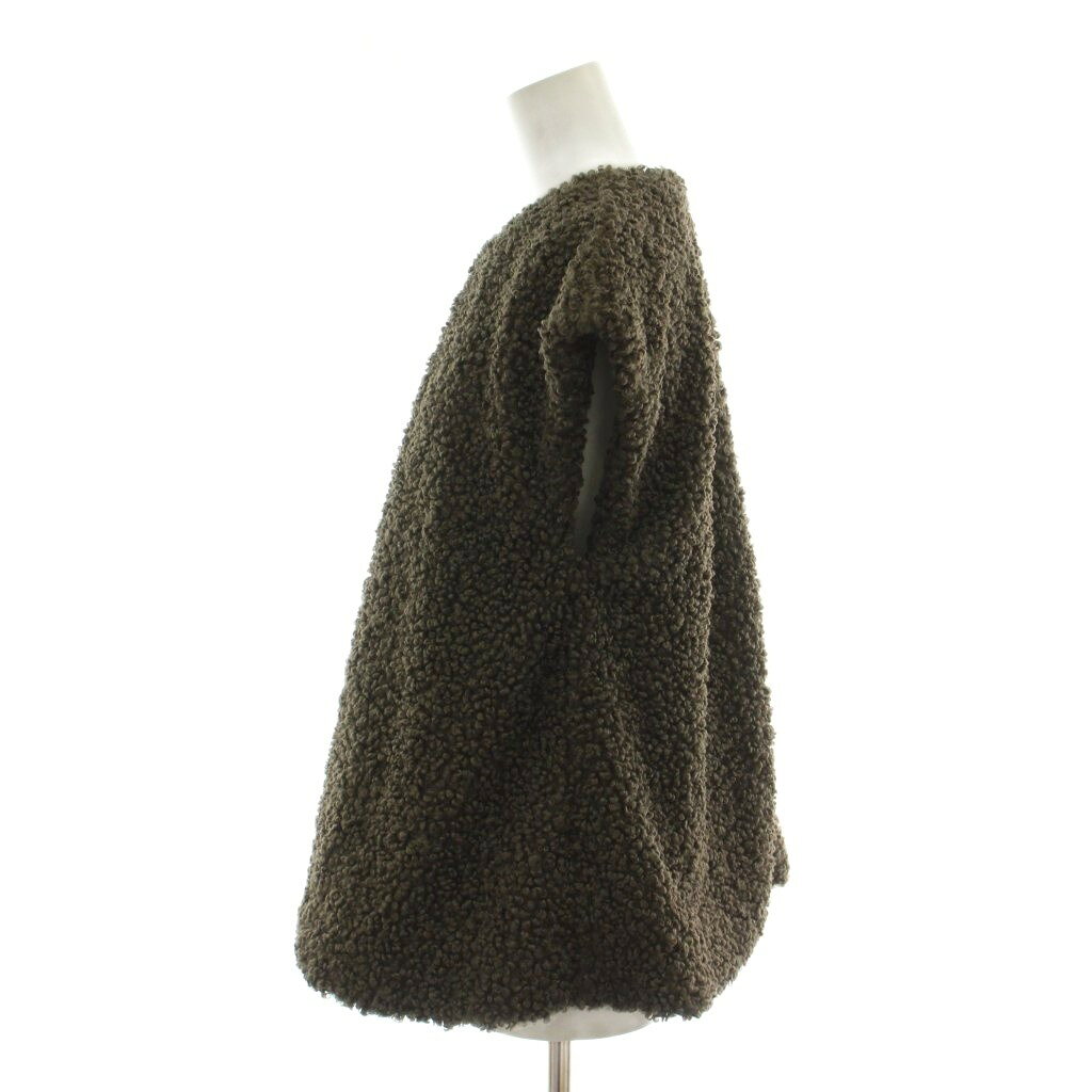 【中古】ミラオーウェン Mila Owen 22AW ファブリックデザインバルーンチュニック 茶 ブラウン ボア素材 クルーネック 09WFT244097 /KG レディース 【ベクトル 古着】 260409 vectorpremium-19004572 ブランド古着ベクトルプレミアム店 サンプル画像3