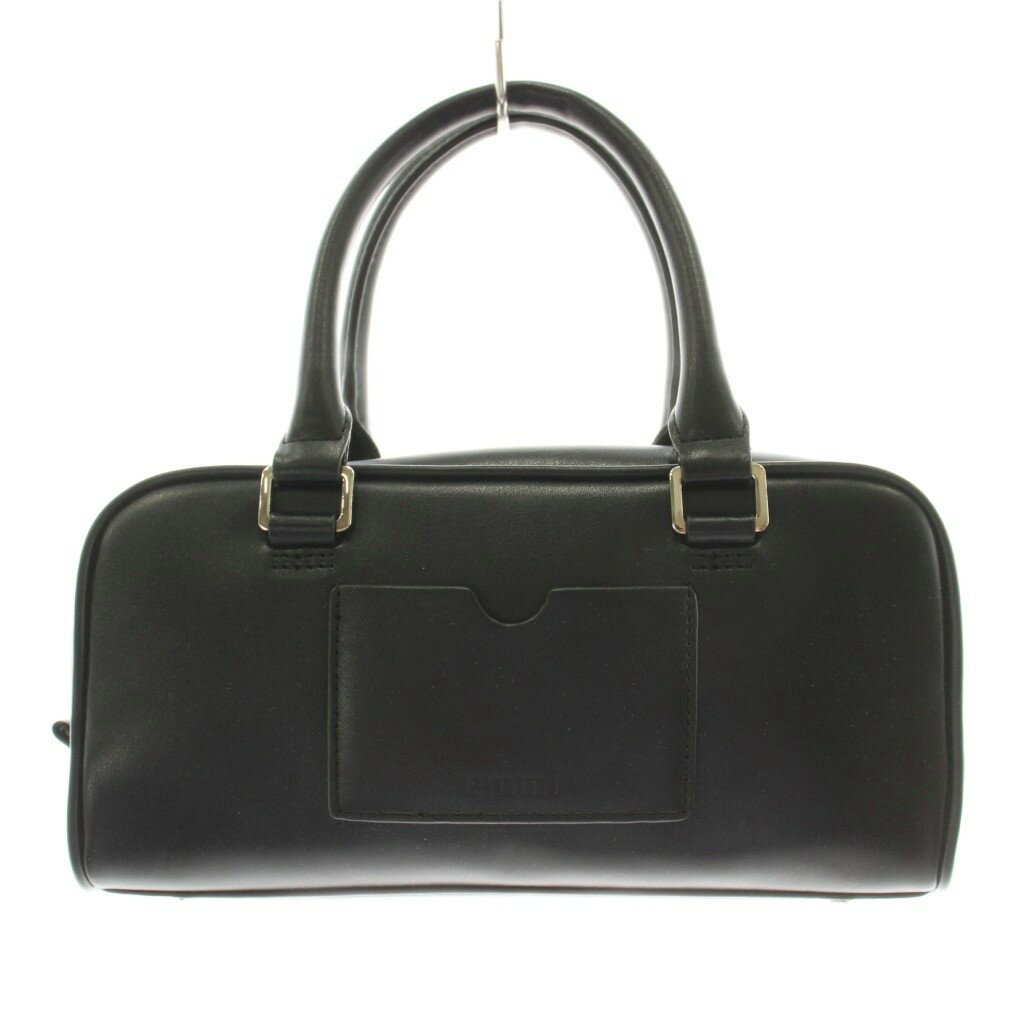 【中古】エミ emmi 25SS atelier ecoレザーライクミニボストンバッグ ハンドバッグ...