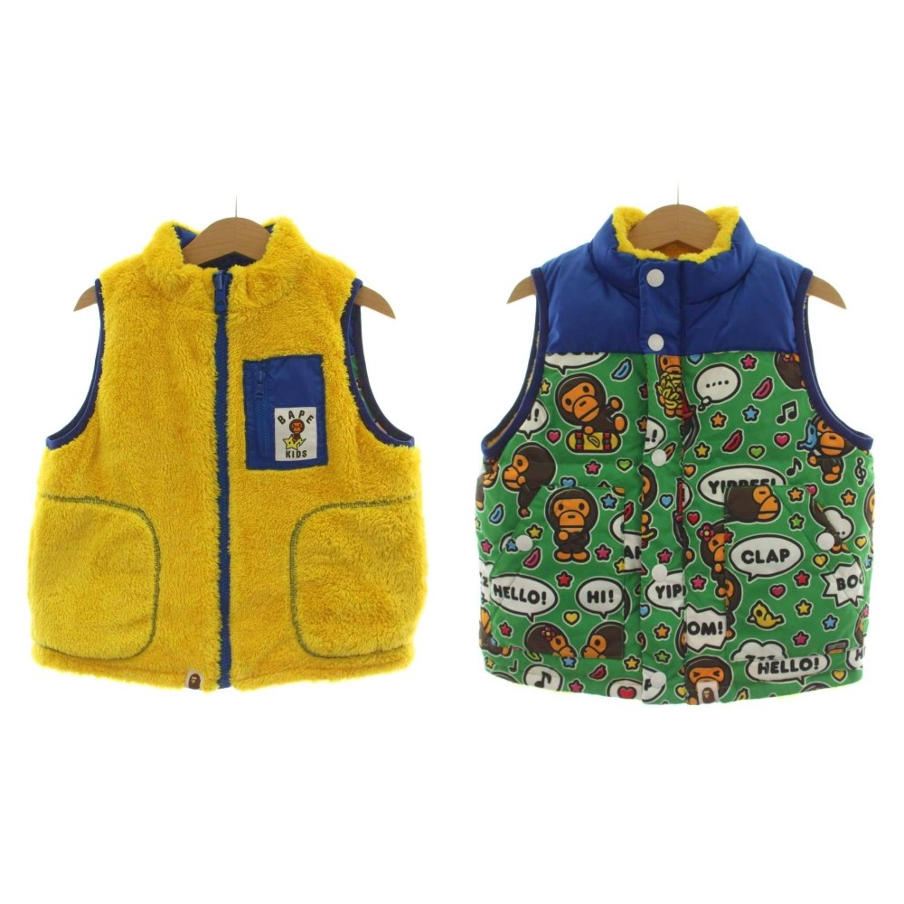 楽天市場】A BATHING APE ダウン ベストの通販