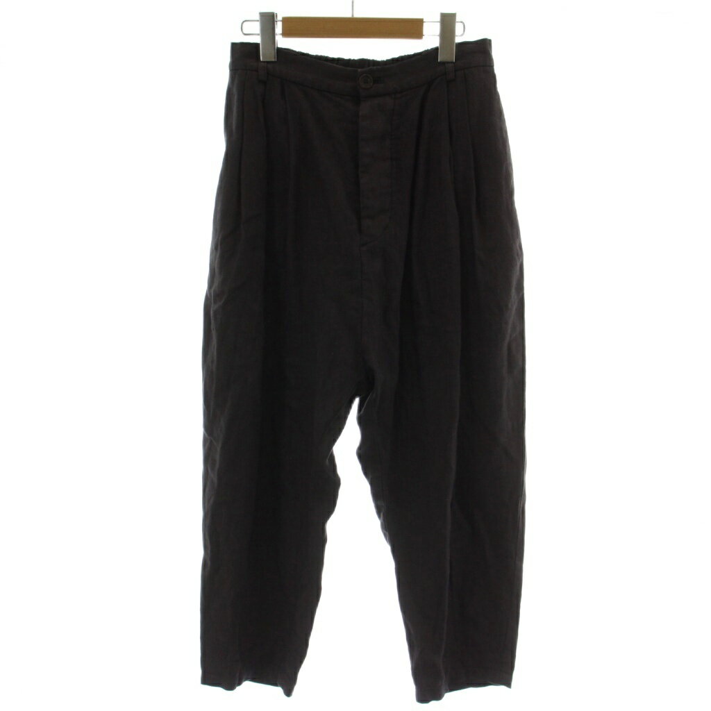【中古】イクナ/スズキタカユキ ikkuna / suzuki takayuki 22AW パンツ スラックス 1 チャコールグレー 長ズボン 無地 223011P /GG レディース 【ベクトル 古着】 260417