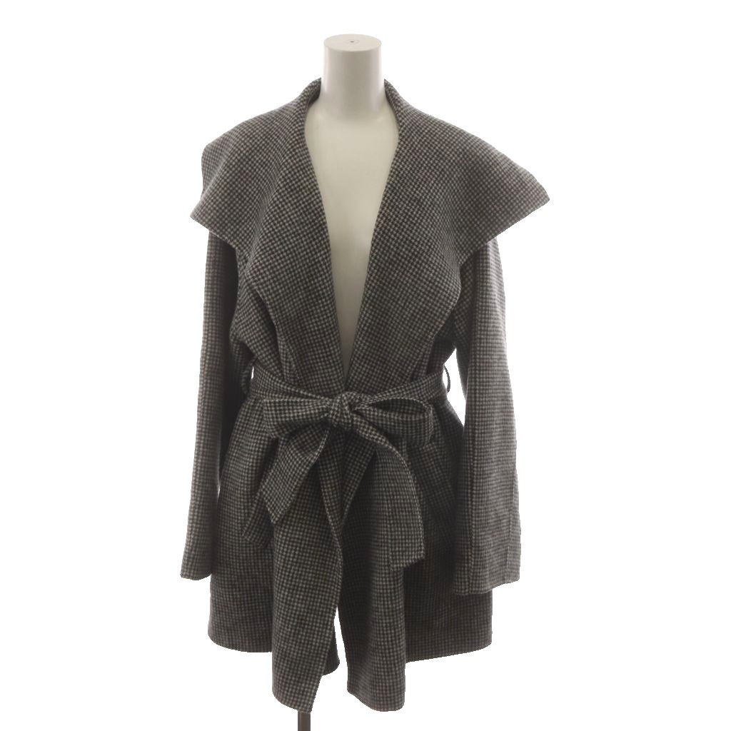【中古】ミラオーウェン Mila Owen 25AW 共ベルト付きビックカラーミディ丈コート ウール 1 グレー 09WFC255107 /RR レディース 【ベクトル 古着】 260417 vectorpremium-19028492 ブランド古着ベクトルプレミアム店 パッケージ画像