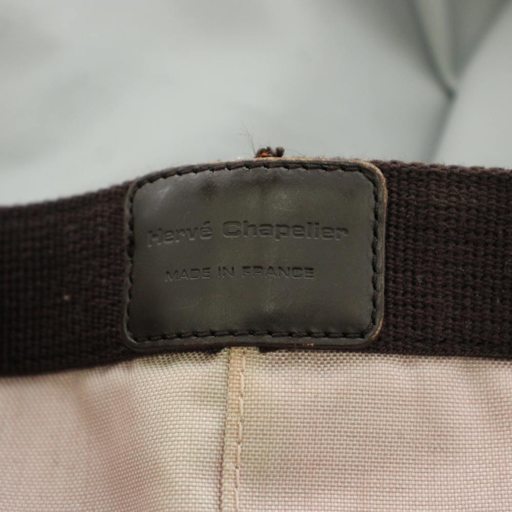 【中古】エルベシャプリエ Herve Chapelier 舟型 トートバッグ ハンドバッグ ナイ...