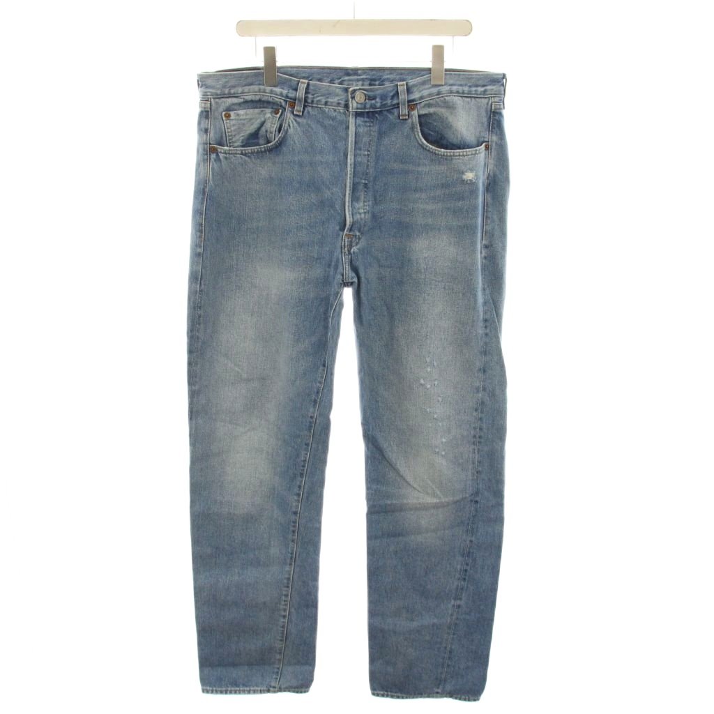 【中古】リーバイス ビンテージ クロージング LEVI'S VINTAGE CLOTHING 501XX 19 デニムパンツ ジーンズ ボタンフライ W36 L32 水色 ライトブルー 66501-013 /YT メンズ 【ベクトル 古着】 260424