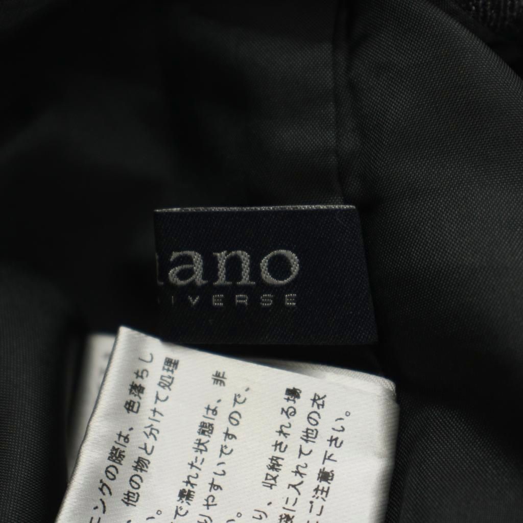 【中古】ナノユニバース nano universe サロペット パンツ F グレー サスペンダー付き ストライプ柄 フルレングス /GG ■MA レディース 【ベクトル 古着】 260427 vectorpremium-19053880 ブランド古着ベクトルプレミアム店 サンプル画像3