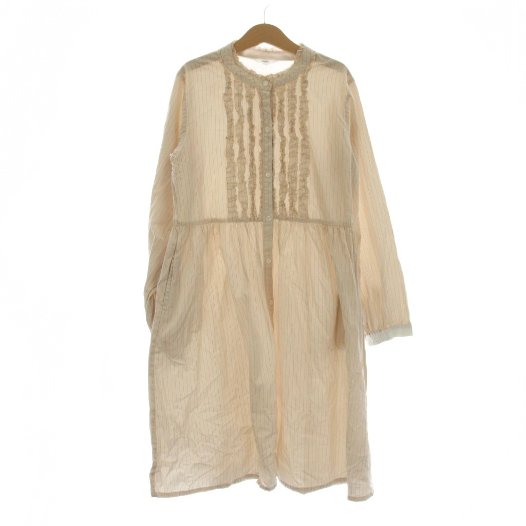 【中古】シップス SHIPS ワンピース 子ども服 女の子 140 ベージュ ひざ丈 ストライプ柄 フリル 長袖 /LP ■MA キッズ 【ベクトル 古着】 260428ブランドシップス SHIPS表記サイズ140実寸サイズ肩幅：32cm　身幅：36cm　袖丈：49cm　総丈：84cm　　素材本体 コットン レース コットン色ベージュ状態使用感が少なく、かなり状態の良い商品です。 ※あくまでも中古品ですので掲載写真や記載内容をご確認いただき、ご理解の上ご購入ください。備考株式会社シップス商品のお問い合わせの回答を休止しております。＊各商品ページの商品詳細等をご確認の上ご購入ください。【中古】シップス SHIPS ワンピース 子ども服 女の子 140 ベージュ ひざ丈 ストライプ柄 フリル 長袖 /LP ■MA キッズ 【ベクトル 古着】 260428状態ランク　”A”詳細については、下記および「状態ランクについて」ページをご覧ください。未使用・新品の商品ほぼ新品同様の商品使用感が少なく、かなり状態の良い商品使用感はあるが、傷や汚れの少ない商品使用感の他、傷や汚れが見られる商品かなり大きな傷みがある難あり商品※S〜CランクはUSED品となりますので、使用感をご理解の上でご入札下さい。状態ランクについてinformationブランドシップス SHIPS表記サイズ140実寸サイズ肩幅：32cm　身幅：36cm　袖丈：49cm　総丈：84cm　　素材本体 コットン レース コットン色ベージュ状態使用感が少なく、かなり状態の良い商品です。 ※あくまでも中古品ですので掲載写真や記載内容をご確認いただき、ご理解の上ご購入ください。備考株式会社シップス商品のお問い合わせの回答を休止しております。＊各商品ページの商品詳細等をご確認の上ご購入ください。本商品は一点物です他サイトや店舗にて販売している商品です。多少のお時間差にて欠品になることもございます。予めご了承頂ますようお願い致します。ベクトル・サイズガイドはこちらこの商品と同じブランドの商品を見る