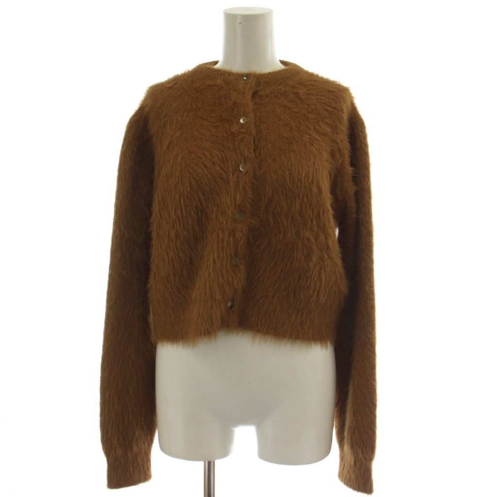 【中古】ミラオーウェン Mila Owen 24AW クルーネックシャギーニットカーディガン ウール 0 茶 クルーネック シャギー 長袖 09WND245324 /GG レディース 【ベクトル 古着】 260429 vectorpremium-19061612 ブランド古着ベクトルプレミアム店 パッケージ画像