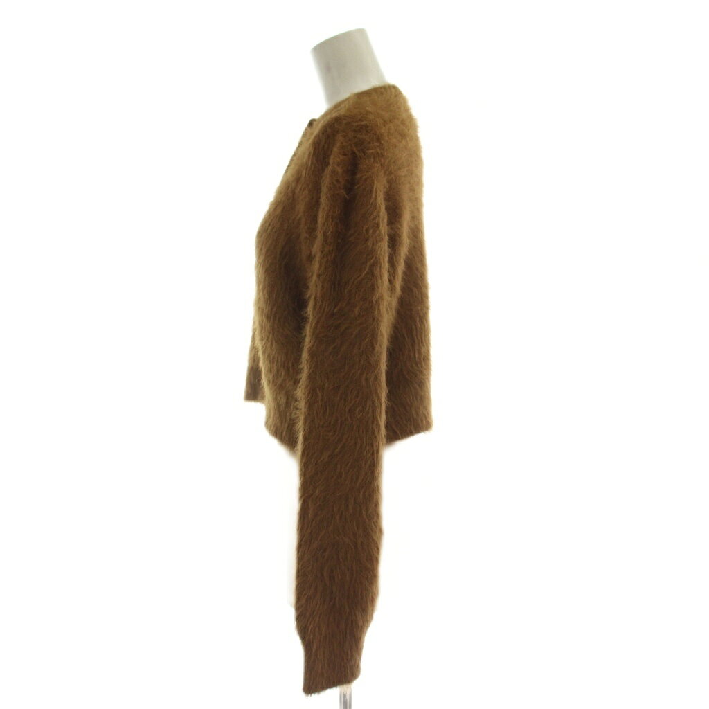 【中古】ミラオーウェン Mila Owen 24AW クルーネックシャギーニットカーディガン ウール 0 茶 クルーネック シャギー 長袖 09WND245324 /GG レディース 【ベクトル 古着】 260429 vectorpremium-19061612 ブランド古着ベクトルプレミアム店 サンプル画像2