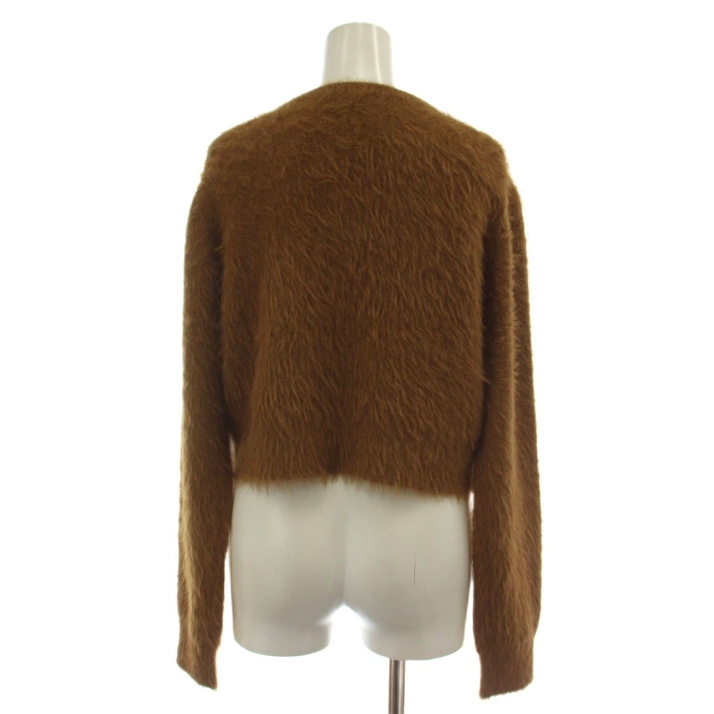 【中古】ミラオーウェン Mila Owen 24AW クルーネックシャギーニットカーディガン ウール 0 茶 クルーネック シャギー 長袖 09WND245324 /GG レディース 【ベクトル 古着】 260429 vectorpremium-19061612 ブランド古着ベクトルプレミアム店 サンプル画像3