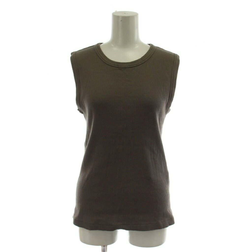アパルトモン ドゥーズィエムクラス L'Appartement DEUXIEME CLASSE 25SS dignity sleeveless タンクトップ グレージュ ノースリーブ 無地 25070500708010 /GG レディース  260507