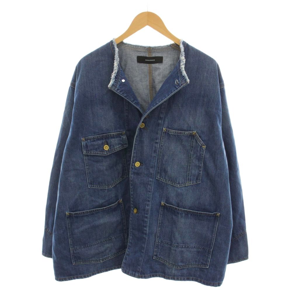 楽天市場】japan blue jeans ノーカラー カバーオールの通販