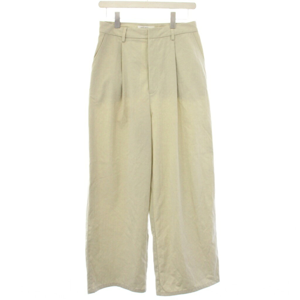 【中古】アーバンリサーチ URBAN RESEARCH 24SS ソフトツイル タックワイドパンツ 40 ベージュ /TK レディース 【ベクトル 古着】 260521ブランドアーバンリサーチ URBAN RESEARCH表記サイズ40実寸サイズウエスト：74cm　もも幅：33cm　裾幅：30cm　股上：37cm　股下：71cm　　素材ナイロン色ベージュ状態全体的に薄黒い汚れがありますが、その他に目立ったダメージはなく、問題なくご使用いただける商品です。 ※あくまでも中古品ですので掲載写真や記載内容をご確認いただき、ご理解の上ご購入ください。商品のお問い合わせの回答を休止しております。＊各商品ページの商品詳細等をご確認の上ご購入ください。【中古】アーバンリサーチ URBAN RESEARCH 24SS ソフトツイル タックワイドパンツ 40 ベージュ /TK レディース 【ベクトル 古着】 260521状態ランク　”AB”詳細については、下記および「状態ランクについて」ページをご覧ください。未使用・新品の商品ほぼ新品同様の商品使用感が少なく、かなり状態の良い商品使用感はあるが、傷や汚れの少ない商品使用感の他、傷や汚れが見られる商品かなり大きな傷みがある難あり商品※S〜CランクはUSED品となりますので、使用感をご理解の上でご入札下さい。状態ランクについてinformationブランドアーバンリサーチ URBAN RESEARCH表記サイズ40実寸サイズウエスト：74cm　もも幅：33cm　裾幅：30cm　股上：37cm　股下：71cm　　素材ナイロン色ベージュ状態全体的に薄黒い汚れがありますが、その他に目立ったダメージはなく、問題なくご使用いただける商品です。 ※あくまでも中古品ですので掲載写真や記載内容をご確認いただき、ご理解の上ご購入ください。商品のお問い合わせの回答を休止しております。＊各商品ページの商品詳細等をご確認の上ご購入ください。本商品は一点物です他サイトや店舗にて販売している商品です。多少のお時間差にて欠品になることもございます。予めご了承頂ますようお願い致します。ベクトル・サイズガイドはこちらこの商品と同じブランドの商品を見る