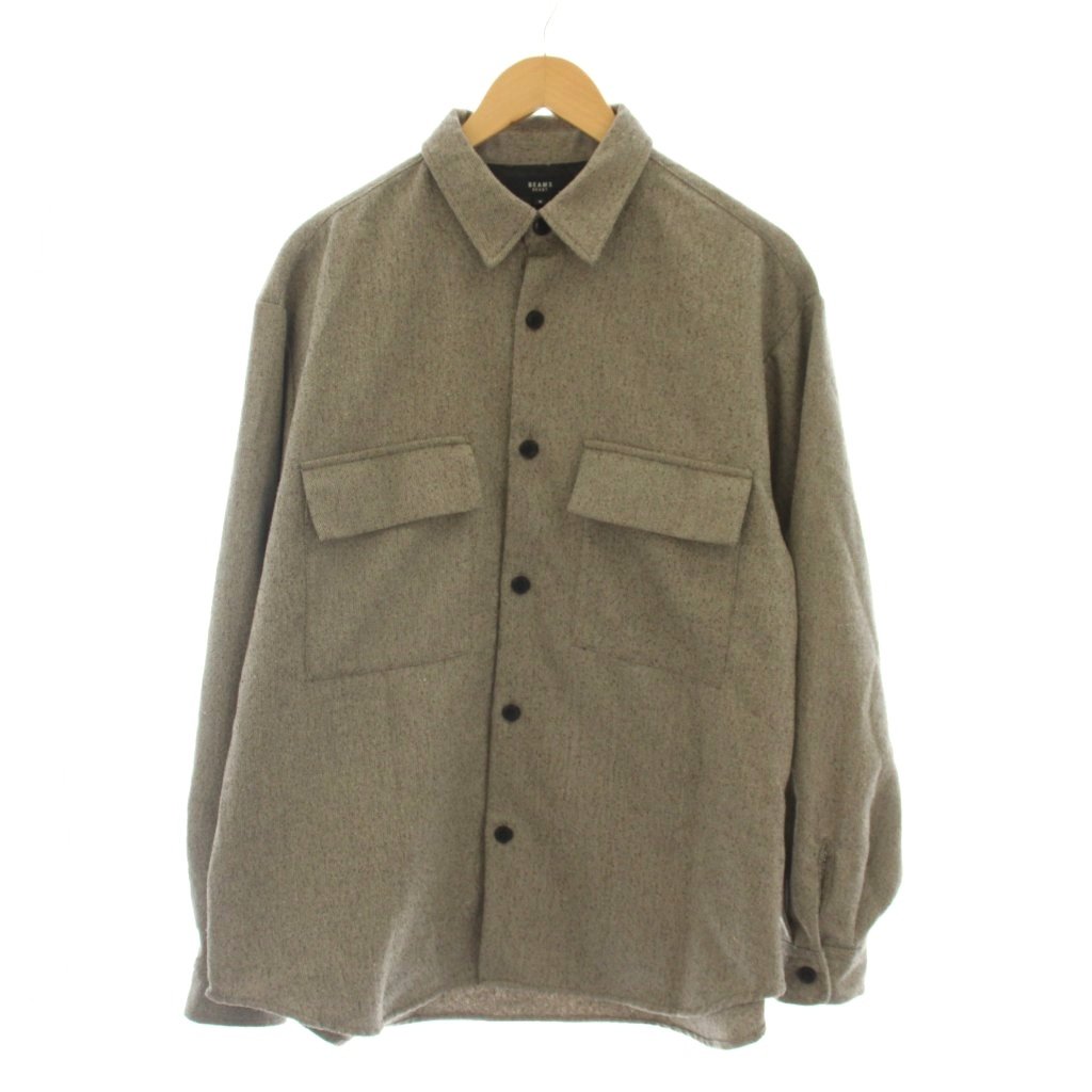 【中古】ビームスハート BEAMS HEART シャツ M ベージュ 無地 レギュラーカラー 長袖 /LP メンズ 【ベクトル 古着】 260513ブランドビームスハート BEAMS HEART表記サイズM実寸サイズ肩幅：50cm　身幅：56cm　着丈：75cm　袖丈：59cm　　素材本体 ポリエステル 別布 ポリエステル色ベージュ状態使用感が少なく、かなり状態の良い商品です。 ※あくまでも中古品ですので掲載写真や記載内容をご確認いただき、ご理解の上ご購入ください。備考（株)ビームス商品のお問い合わせの回答を休止しております。＊各商品ページの商品詳細等をご確認の上ご購入ください。【中古】ビームスハート BEAMS HEART シャツ M ベージュ 無地 レギュラーカラー 長袖 /LP メンズ 【ベクトル 古着】 260513状態ランク　”A”詳細については、下記および「状態ランクについて」ページをご覧ください。未使用・新品の商品ほぼ新品同様の商品使用感が少なく、かなり状態の良い商品使用感はあるが、傷や汚れの少ない商品使用感の他、傷や汚れが見られる商品かなり大きな傷みがある難あり商品※S〜CランクはUSED品となりますので、使用感をご理解の上でご入札下さい。状態ランクについてinformationブランドビームスハート BEAMS HEART表記サイズM実寸サイズ肩幅：50cm　身幅：56cm　着丈：75cm　袖丈：59cm　　素材本体 ポリエステル 別布 ポリエステル色ベージュ状態使用感が少なく、かなり状態の良い商品です。 ※あくまでも中古品ですので掲載写真や記載内容をご確認いただき、ご理解の上ご購入ください。備考（株)ビームス商品のお問い合わせの回答を休止しております。＊各商品ページの商品詳細等をご確認の上ご購入ください。本商品は一点物です他サイトや店舗にて販売している商品です。多少のお時間差にて欠品になることもございます。予めご了承頂ますようお願い致します。ベクトル・サイズガイドはこちらこの商品と同じブランドの商品を見る