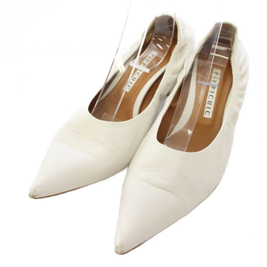 PIPPICHIC パンプス37ハーフ新品未使用 楽天市場】pippi 37 1／2 パンプスの通販