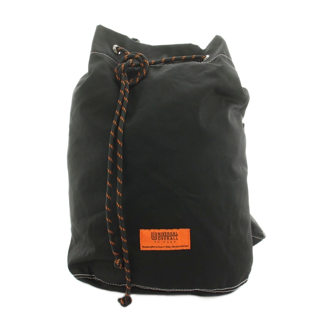 【中古】ユニバーサルオーバーオール UNIVERSAL OVERALL ワンショルダーバッグ ナイロン 黒 ブラック /AN24 メンズ 【ベクトル 古着】 260527